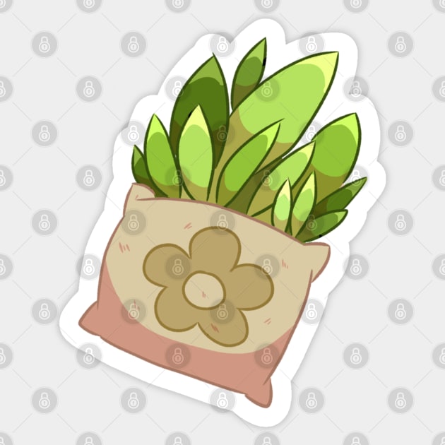 Clump Of Weeds Sticker by lindepet